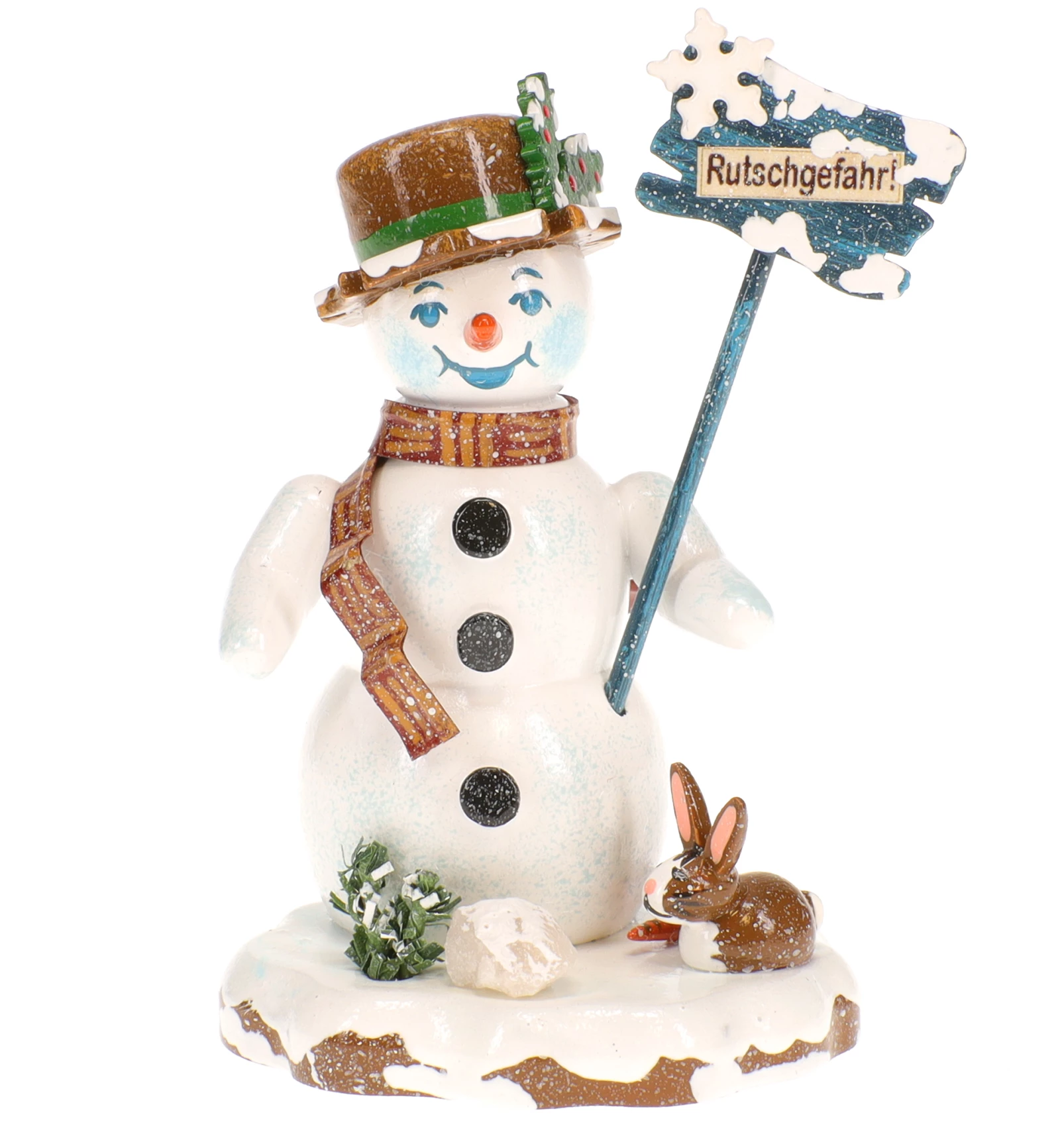 Hubrig Winterkinder - Schneemann Rutschgefahr